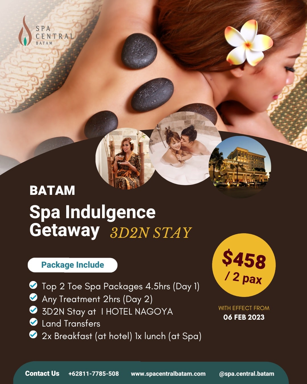 Spa Central Batam & Hotel Package
